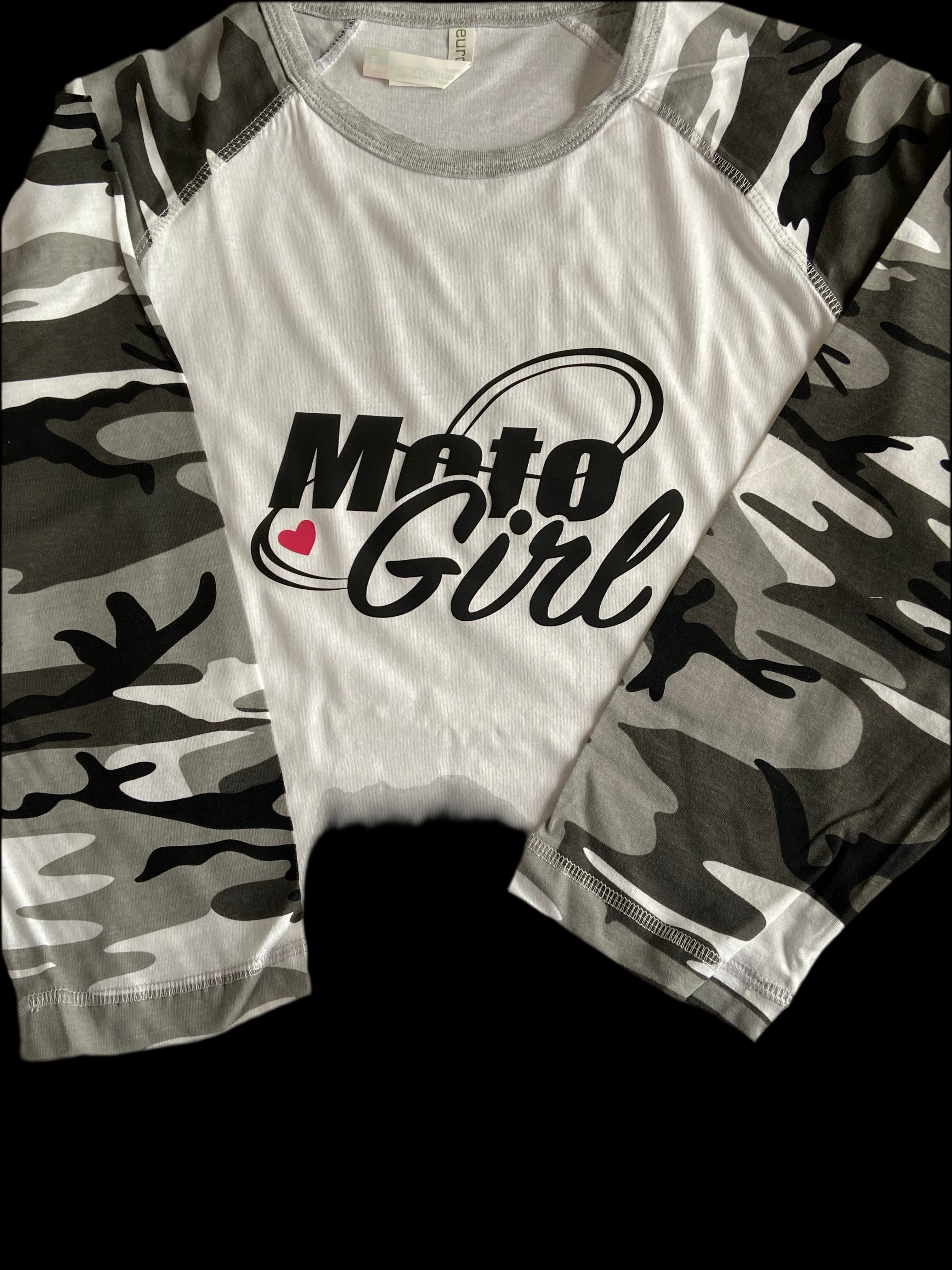 Chandail style camo gris