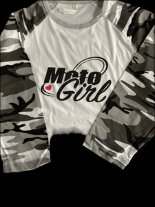 Chandail style camo gris