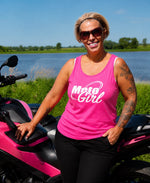 Charger l'image dans la galerie, Camisole pour femme rose, collet en rond.
